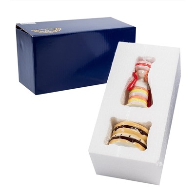 Pavone CMS-57/ 3 Подставка для яйца с солонкой «Леди»