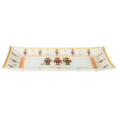 БЛЮДО ДЛЯ СЕРВИРОВКИ КОЛЛЕКЦИЯ "РОЖДЕСТВЕНСКАЯ СКАЗКА"30*20 СМ МАЛ. УП. 6 ШТ