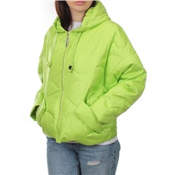 23-061 LT. GREEN Куртка оверсайз демисезонная женская (синтепон 100 гр.)