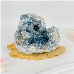 Радуга Самоцветов Друза Целестина на подставке