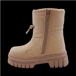 Дутики В5016-11 бежевые