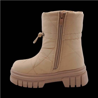 Дутики В5016-11 бежевые