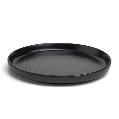 НАБОР ТАРЕЛОК ЗАКУСОЧНЫХ BRONCO "CHOICE BLACK" 20,5 СМ 4ШТ