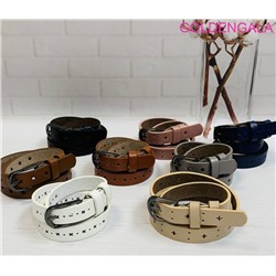 Ремень женский из экокожи 115 см Р21 тип 2