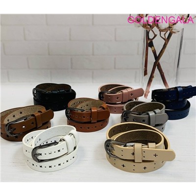 Ремень женский из экокожи 115 см Р21 тип 6