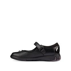 Kids' Leather Riptape Mary Jane Shoes (Kid size 10-2.5)