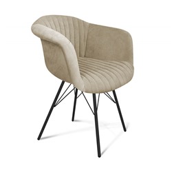 Стул SHT-ST31-C1/S37
                        ванильный крем / черный муар