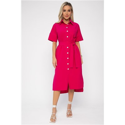 Платье Фруктовый коктейль (фуксия) П13589-18М