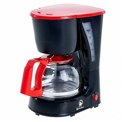 Кофеварка Василиса КВ1-600  600Вт черный с красным (8)