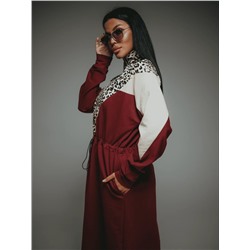 Платье Одри марсала Лт