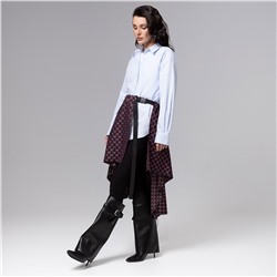 Юбка-килт с необработанными краями, Игра теней