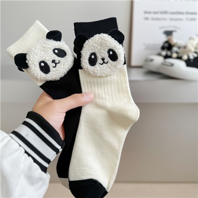 Trend sports cotton three dimensional knee socks for men and women, mid-length
