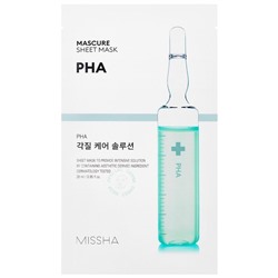 Missha Mascure Peeling Solution Sheet Mask  Тканевая маска Mascure Peeling Solution