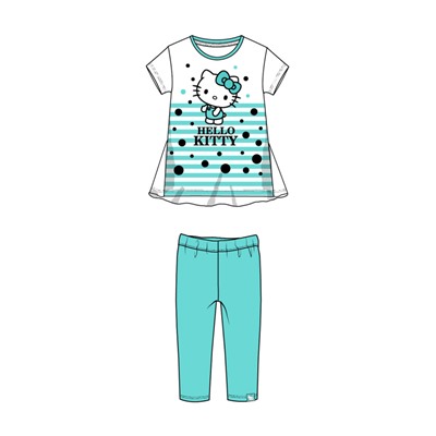 Комплект для девочки: футболка, легинсы