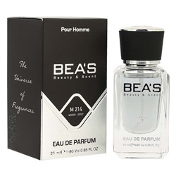 Beas M214 Paco Rabanne Invictus Men edp 25 ml, Парфюм мужской Beas M214 создан по мотивам аромата Paco Rabanne Invictus