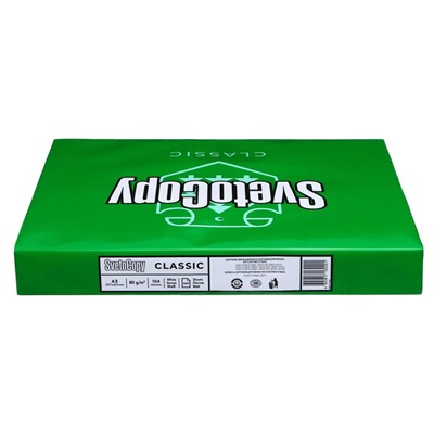 Бумага А3 500 л, Светокопи, 80 г/м2, белизна 146% CIE, класс C (цена за 500 листов)