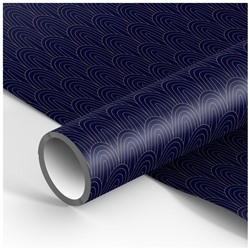 Бумага упаковочная 70*100см MESHU Dark blue 90г/м2 М100_41101/Россия