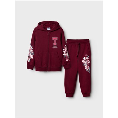 Комплект для девочки: толстовка, брюки