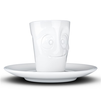 Кофейная пара Tasty, 80 мл, белая