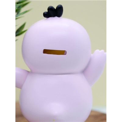 Копилка "Dancing duck", pink (21,5 см), пластик