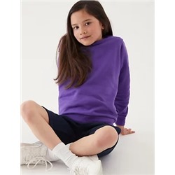 School Unisex Cotton Regular Fit Sweatshirt (2-16 Yrs)