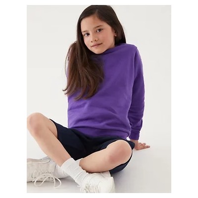 School Unisex Cotton Regular Fit Sweatshirt (2-16 Yrs)