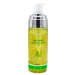 Aravia Laboratories Пенка для умывания с коллоидной серой и экстрактом женьшеня / Anti-Acne Cleansing Foam, 150 мл