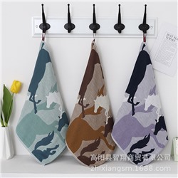 Towel towel three -layer cotton gauze tire towel hanging towels and wind series kitchen towels to rub hand towel wholesale