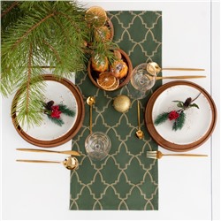 Дорожка "Этель" "Gold ornament" 30х70см, 100%хл, саржа 190 г/м2