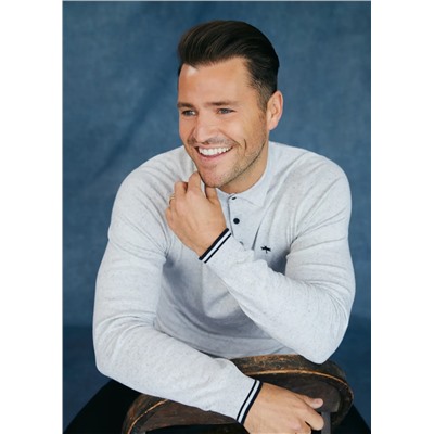 Smart Long Sleeve Polo Shirt