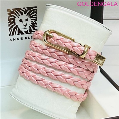 Ремень женский косичка 1х105 см Р14 тип 4