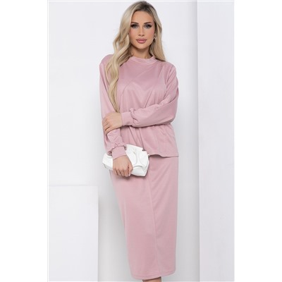 Юбка макси (пыльная роза) Ю8579