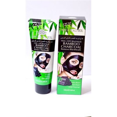 Черная маска-пленка BAMBOO CHARCOAL, 120 мл