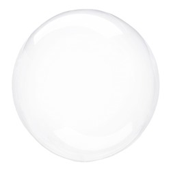 Шар полимерный 18" Bubble, кристалл, прозрачный