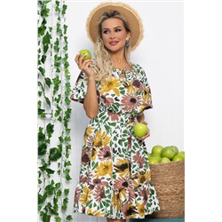 Платье Алания НЬЮ (цветы) П13627-10М
