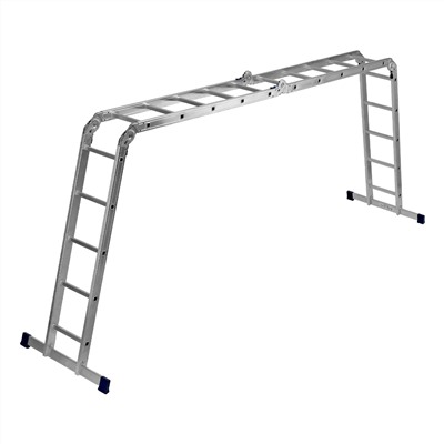 Лестница шарнирная алюминиевая, 4 х 5 ступеней, Сибртех