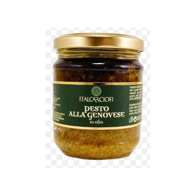 Соус песто ПО- ГЕНУЭССКИ ТМ ITALCARCIOFI, ст/б 212мл