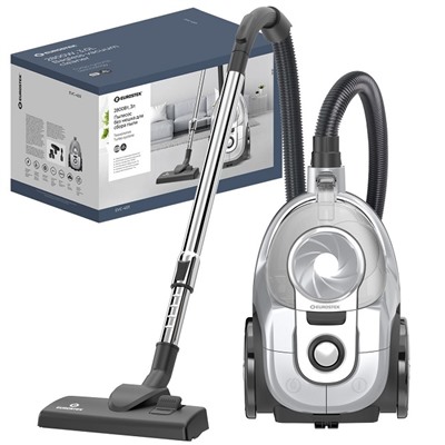 Пылесос Eurostek EVC-4511 2500Вт Серебристый обьем 3,0л ЦИКЛОН