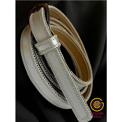 Ремень женский из экокожи 1,5х112 см Р2 тип 1