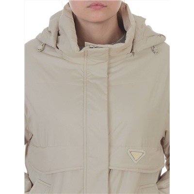 7060 BEIGE  Куртка демисезонная женская (100 гр. холлофайбер)