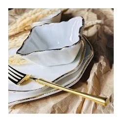 142-017 Набор из 6 квадратных салатников 11х5см ОФЕЛИЯ в под.уп.(х8)Фарфор