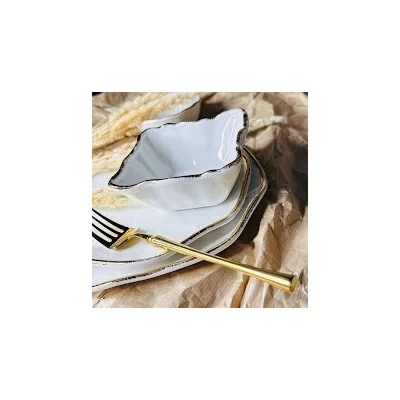 142-017 Набор из 6 квадратных салатников 11х5см ОФЕЛИЯ в под.уп.(х8)Фарфор