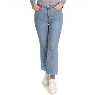 10097 BLUE Джинсы женские AMG JEANS (98% хлопок, 2% лайкра)