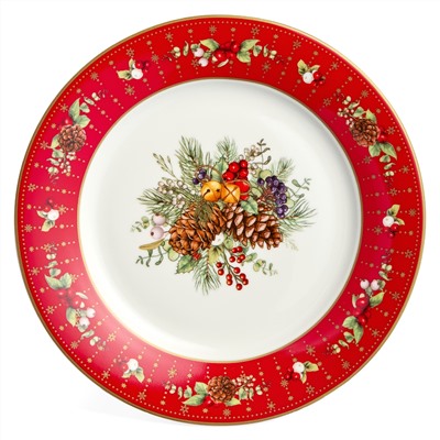 ТАРЕЛКА ЗАКУСОЧНАЯ LEFARD "CELEBRATION" 20,5 СМ (КОР=18ШТ.)