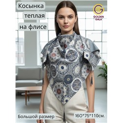 Косынка теплая на флисовой подкладке Арт 9076/23