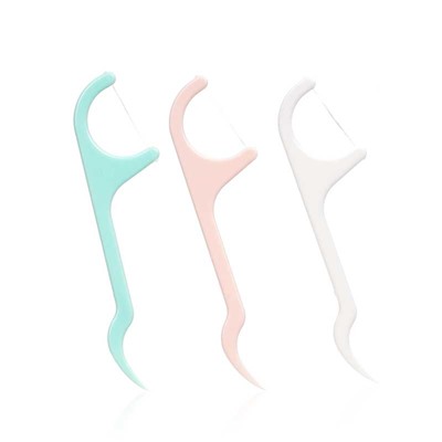 Зубочистки с нитью D.I.E.S. Микс 1 дыня, ваниль и мята, 150 шт.