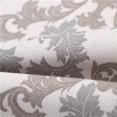 Дорожка на стол Этель Classic 40×149 см, 100% хлопок, рогожка 186 г/м², серая