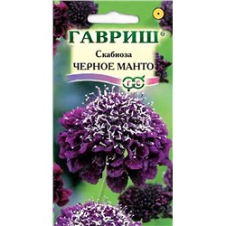 Семена Скабиоза махровая Чёрное манто, арт.: 4851
