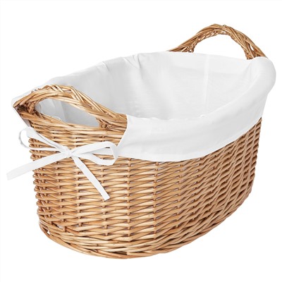 TOLKNING, Wäschekorb, Handarbeit Weide,, 40 l
