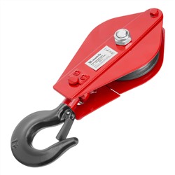 Блок монтажный с крюком, 1 т Matrix